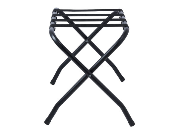 Ashton Luggage Rack Without Back in Chrome & Black - Image 6
