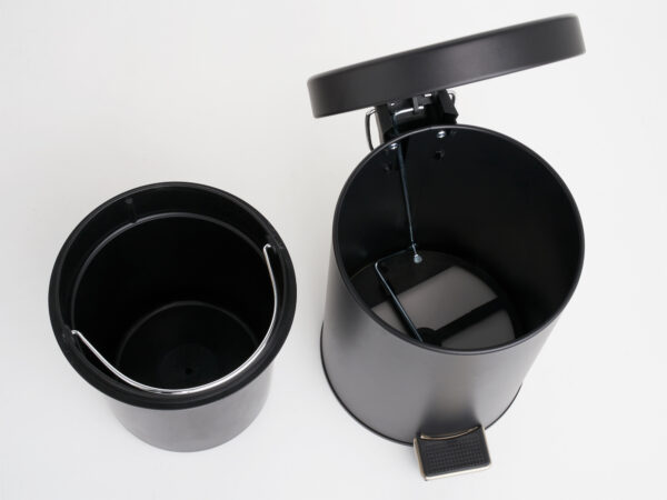 Croft 3L Pedal Bin in Black - Image 10