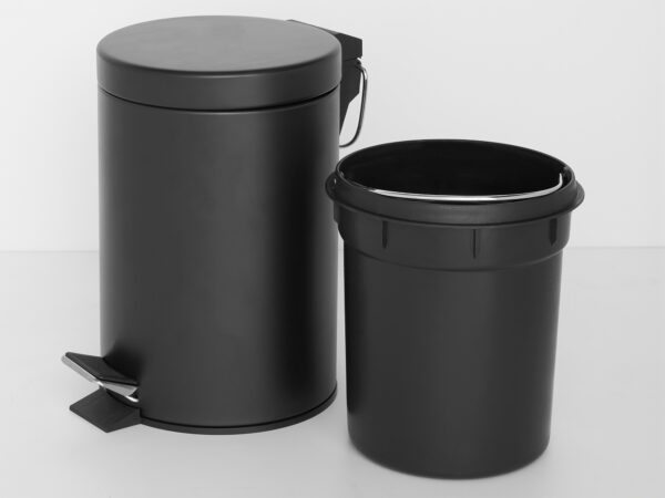 Croft 3L Pedal Bin in Black - Image 9