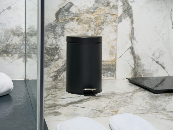Croft 3L Pedal Bin in Black - Image 6