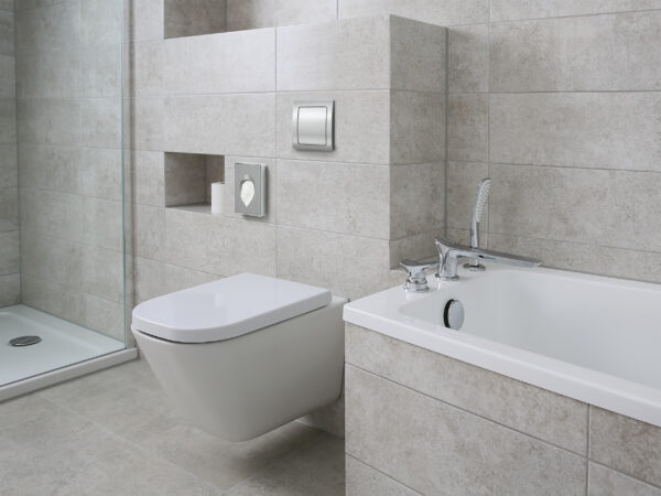 Kent Hygiene Bag Dispenser in Chrome - Image 2