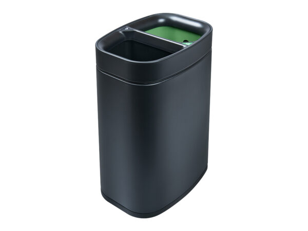 Newport Dual Recycling Bin in Black - Image 6