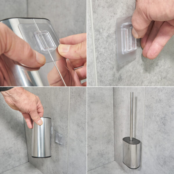 Sana Toilet Brush - Polished Steel - Image 7