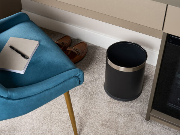 Thornton 9L Double Layer Bin in Black - Image 4