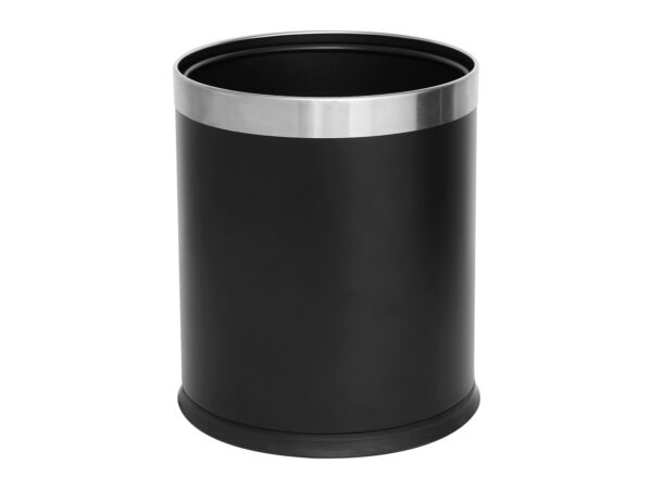 Thornton 9L Double Layer Bin in Black