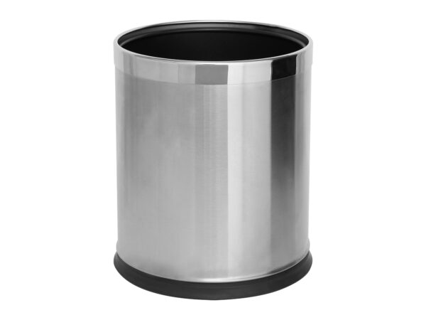 Thornton 9L Double Layer Bin in Brushed Steel