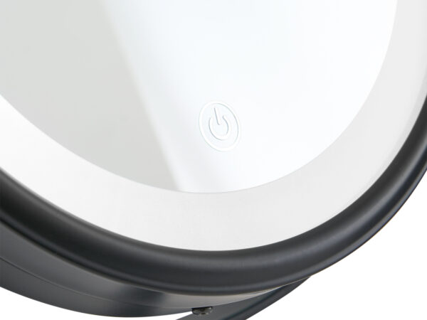 Winchester Free Standing LED Mirror - Black - ACO - Image 3